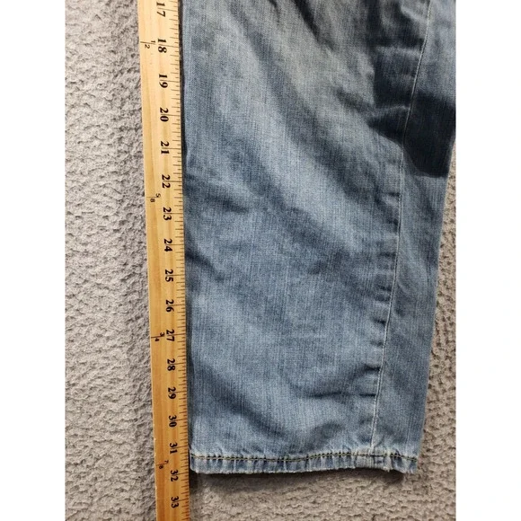 Levi's 569 Jeans Men's 34x32 Blue Denim Loose Straight Baggy Cotton Casual - Picture 8 of 16